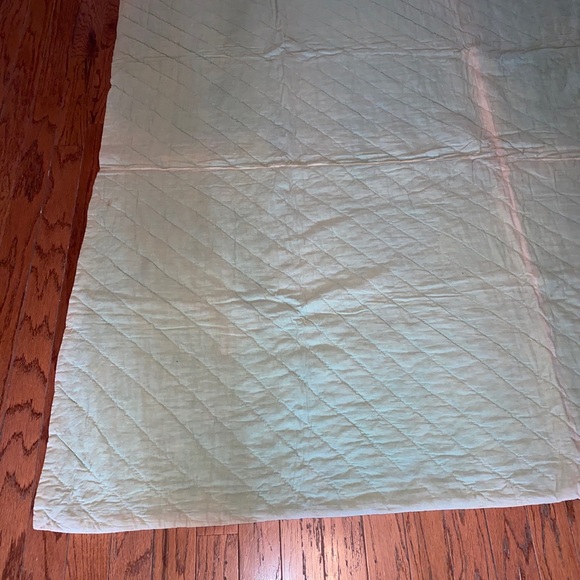 Vintage 1930-40s Handmade Feed Sack  GRANDMA'S FLOWER GARDEN QUILT 80”x67” - Picture 10 of 16